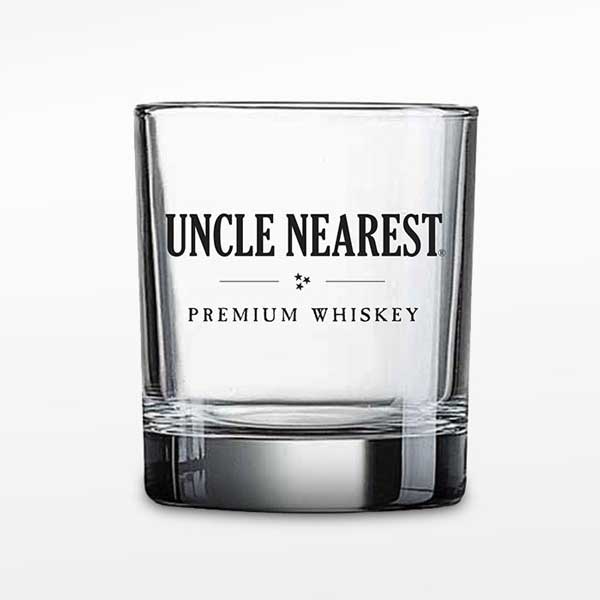 Shot Glass with Uncle Nearest Logo