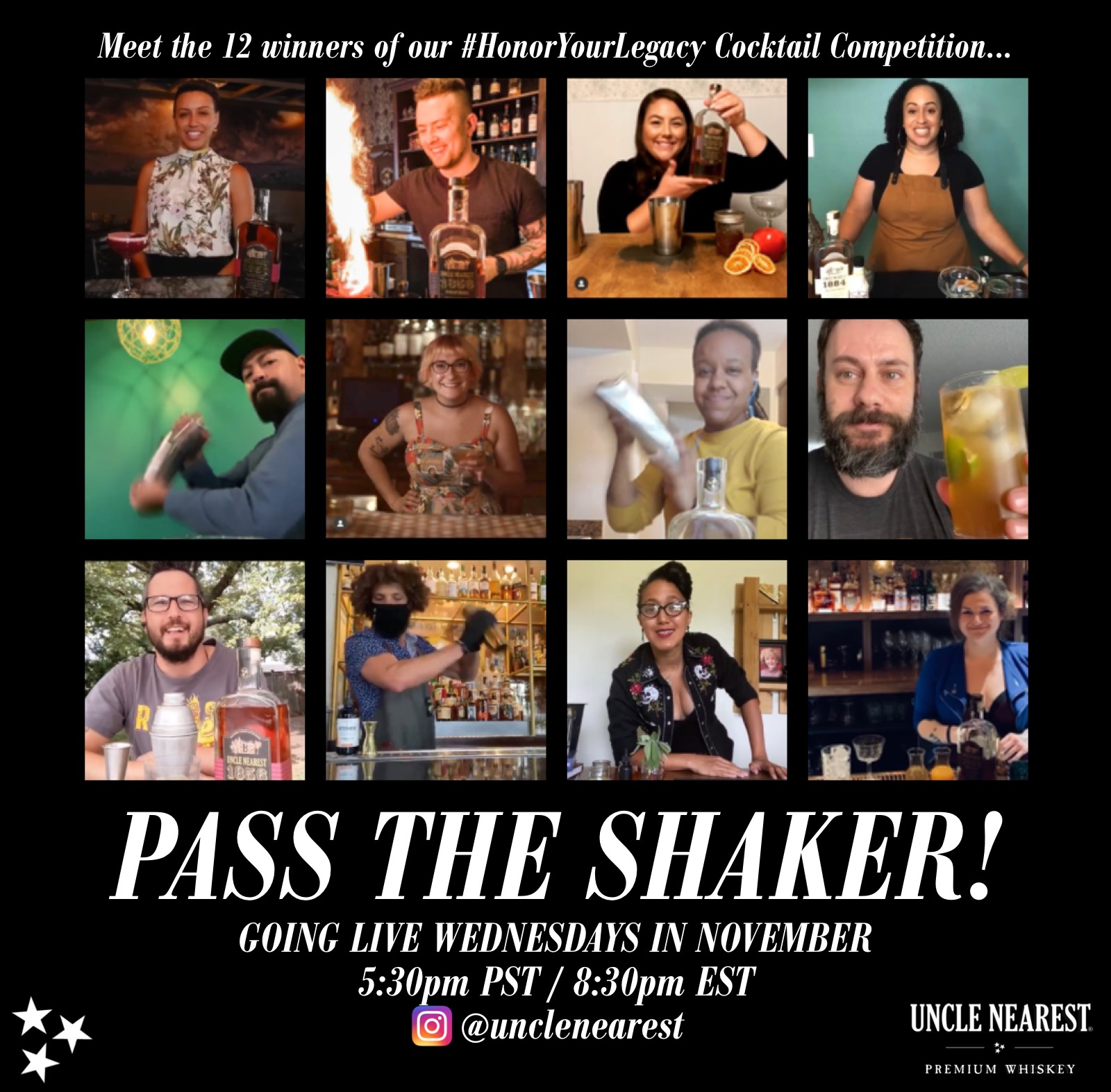 Pass The Shaker Winners Circle