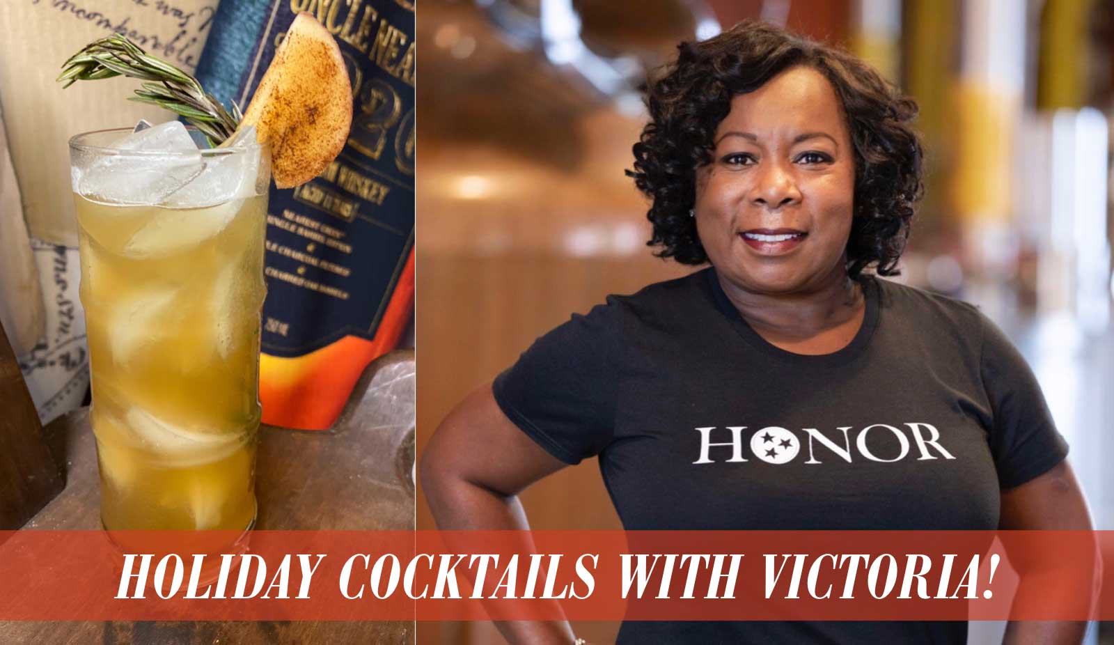holiday cocktails with victoria eady butler